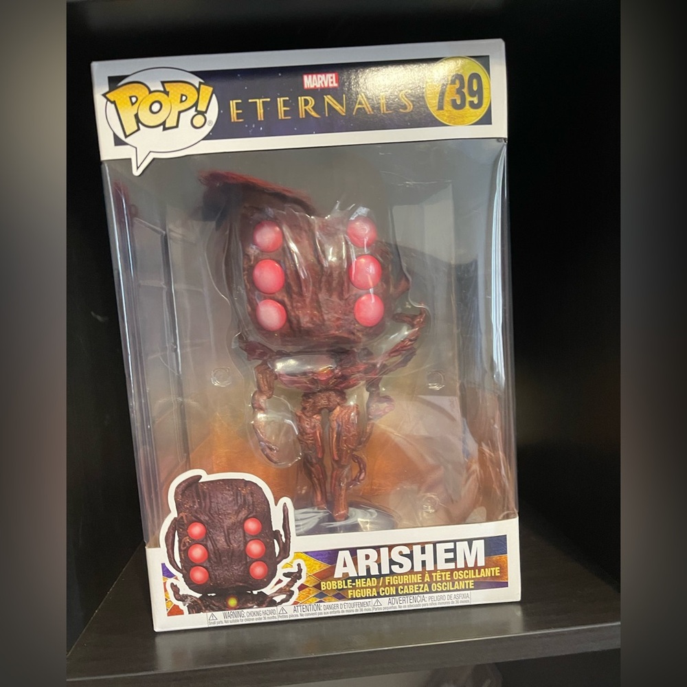 Funko Eternals Arishem Figure - Red and Brown